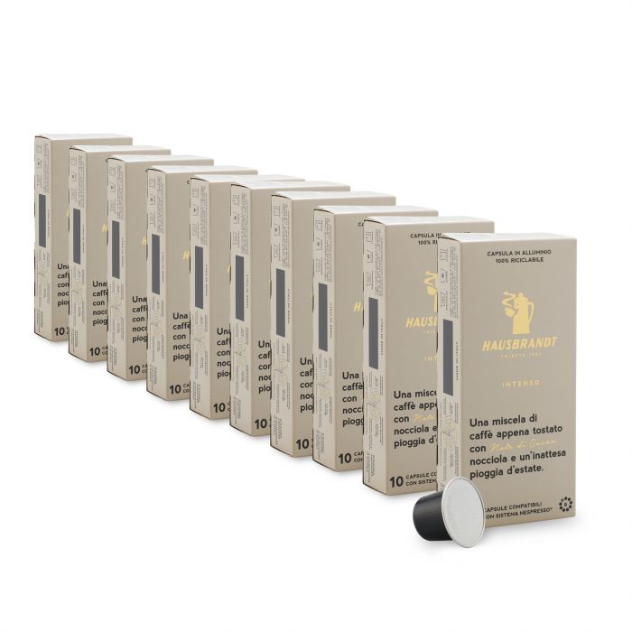 Hausbrandt 100 CAPSULE INTENSO COMPATIBLE NESPRESSO®