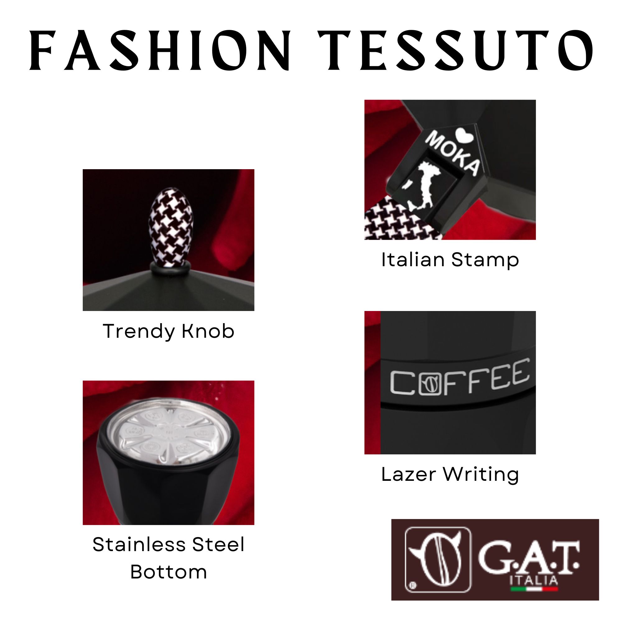 G.A.T Moka Pot Fashion Tessuto 3 cups_thumbnail_2